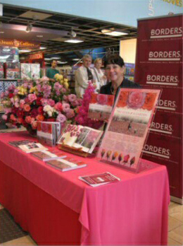 Derelie Cherry Borders Bookshop Book Signing